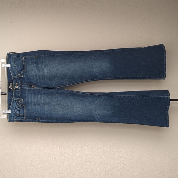 Lucky Brand Zoe Flare Mid Rise Medium Wash Stretch Jean Sz 8/29 - Picture 1 of 10